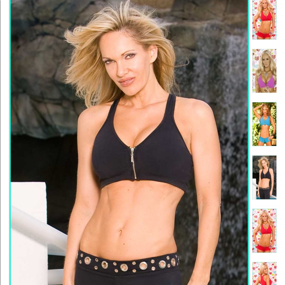 Body Brazil Zipper Bra Black
